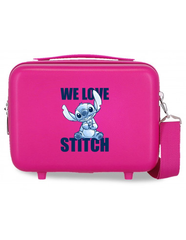 3651922 ADAPT. ABS VANITY CASE STITCH WE LOVE FUCHSIA